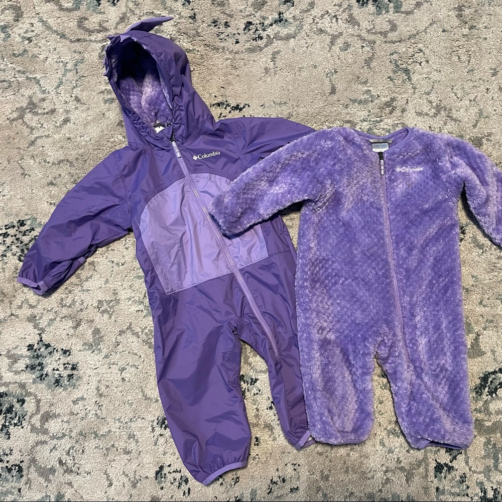 Columbia Purple Winter Snow Suit